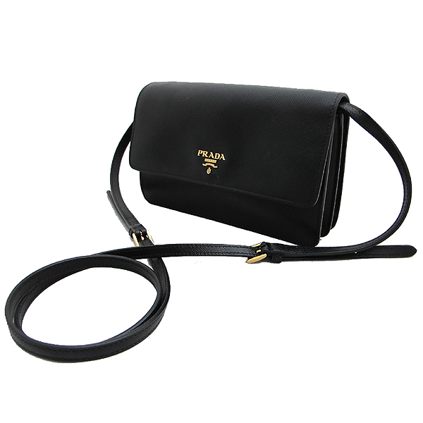 Prada(�����) BT1019 SAFFIAO LUX(���ǾƳ� ����) ���� ���� Ŭ��ġ�� ũ�ν��� [��õ��] �̹���2 - ���̺��� �߰���ǰ