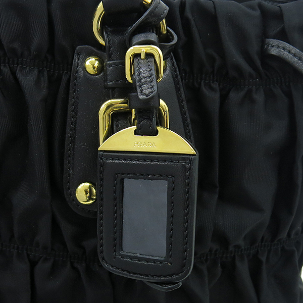 Prada(�����) Prada(�����) BN1935 TESSUTO GAUFRE NERO ���� �к긯 ������ ��Ʈ�� + ��� ��Ʈ�� �̹���4 - ���̺��� �߰���ǰ