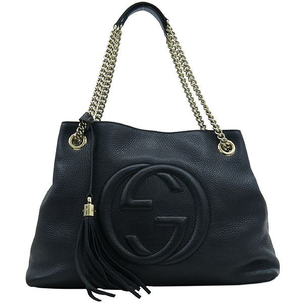 Gucci(����) 308982 ���� ���� SOHO ��ȣ �ΰ� ��Ƽġ ü�� ����� �̹���2 - ���̺��� �߰���ǰ