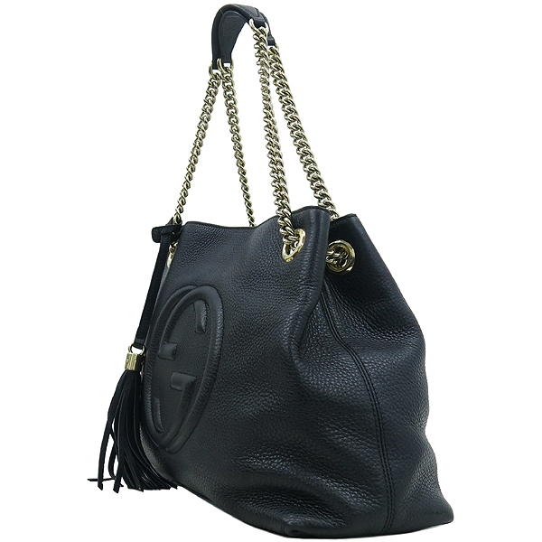 Gucci(����) 308982 ���� ���� SOHO ��ȣ �ΰ� ��Ƽġ ü�� ����� �̹���3 - ���̺��� �߰���ǰ