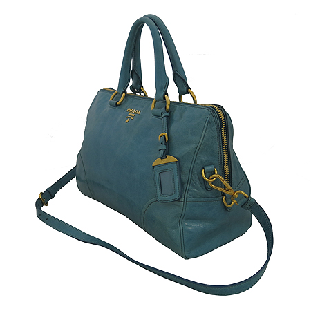 Prada(�����) BL0822 ��ī�� ���� VITELLO SHINE(���ڷ� ����) ���� �ΰ� 2WAY [���빮��] �̹���3 - ���̺��� �߰���ǰ