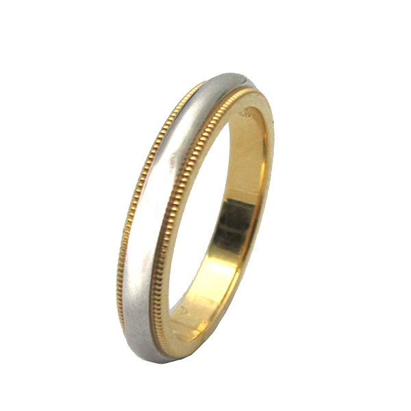 Tiffany(Ƽ�Ĵ�) PT950(�÷�Ƽ��)+18K ��� �޺� �б׷��� 3MM ���� - 16ȣ [��õ��] �̹���2 - ���̺��� �߰���ǰ