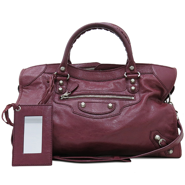 Balenciaga(�߷��þư�) 281770 ��Ƽ�� ���� �� ���̾�Ʈ ��Ƽ ��Ʈ�� + �����Ʈ�� + �����ſ� 2WAY �̹���2 - ���̺��� �߰���ǰ