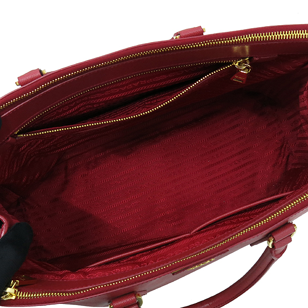 Prada(�����)  BN1786 SAFFIANO LUX FUOCO ���� ���ǾƳ� ���� ����ΰ� ��Ʈ�� �̹���6 - ���̺��� �߰���ǰ