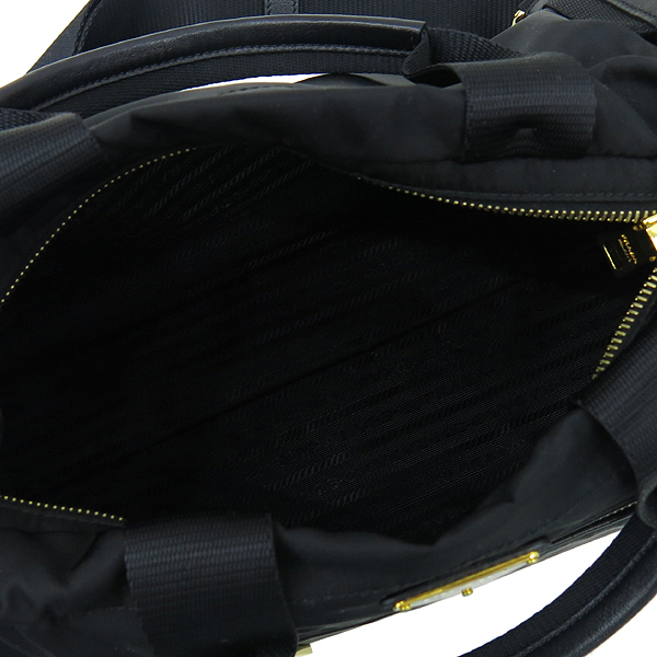 Prada(�����) BN1843 TESSUTO NERO ���� �к긯 ���� �ﰢ�ΰ� ��Ʈ�� + �����Ʈ�� 2WAY �̹���6 - ���̺��� �߰���ǰ