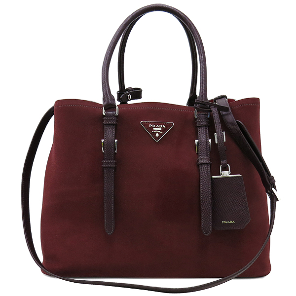 Prada(�����) 1BG820 ���ǵ� �����̵� ���ǾƳ� ȥ�� �κ��� ����ΰ� ��Ʈ�� + �����Ʈ�� 2WAY �̹���2 - ���̺��� �߰���ǰ