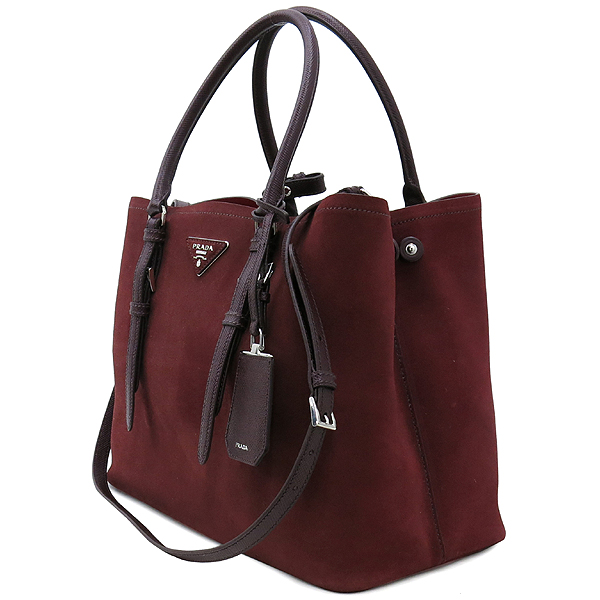 Prada(�����) 1BG820 ���ǵ� �����̵� ���ǾƳ� ȥ�� �κ��� ����ΰ� ��Ʈ�� + �����Ʈ�� 2WAY �̹���3 - ���̺��� �߰���ǰ