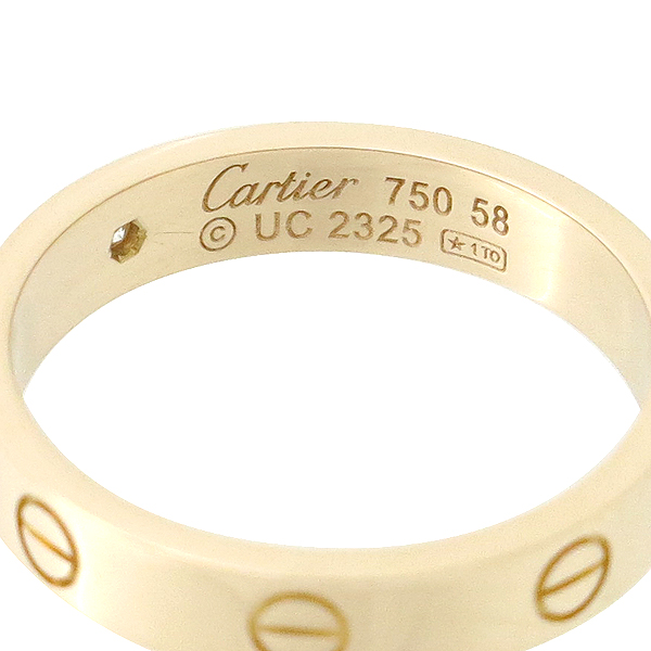 Cartier(��쿡) B4050758 18K ��ũ ��� 1����Ʈ ���̾� �̴� ���긵 ���� - 18ȣ �̹���2 - ���̺��� �߰���ǰ