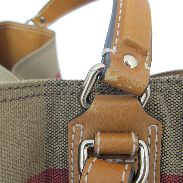 Burberry(������) 3945742 �ֽ��� ȣ�� üũ �к긯 2WAY + ���� �Ŀ�ġ [��õ��] �̹���5 - ���̺��� �߰���ǰ