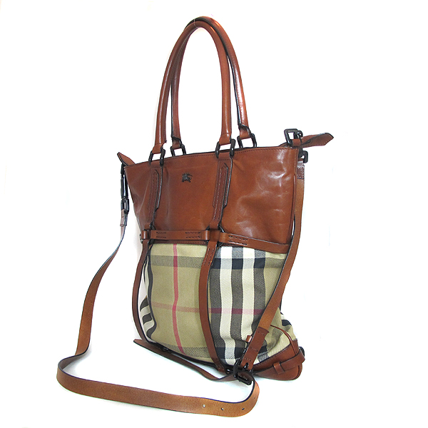 Burberry(������) 3337875 �Ͽ콺üũ �к긯 ����� ȥ�� ��Ʈ�� + �����Ʈ�� 2WAY [��õ��] �̹���2 - ���̺��� �߰���ǰ