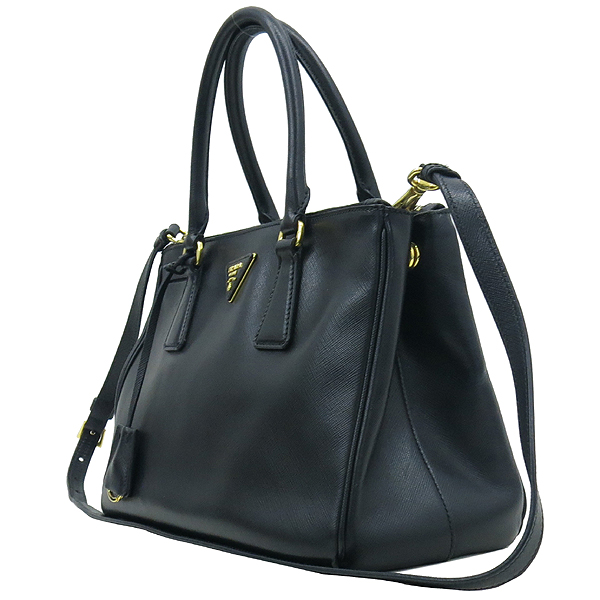 Prada(�����) BN1801 SAFFIANO LUX NERO ���ǾƳ� ���� ���� ����ΰ� ��Ʈ�� + �����Ʈ�� 2WAY �̹���3 - ���̺��� �߰���ǰ