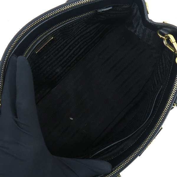 Prada(�����) BN1801 SAFFIANO LUX NERO ���ǾƳ� ���� ���� ����ΰ� ��Ʈ�� + �����Ʈ�� 2WAY �̹���6 - ���̺��� �߰���ǰ