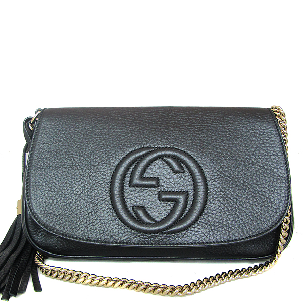 Gucci(����) 336752 SOHO ���ͷ�ŷ ��Ƽġ ���� CALF ����Ż ü�� ����� ũ�ν��� [��õ��] �̹���2 - ���̺��� �߰���ǰ