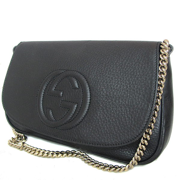 Gucci(����) 336752 SOHO ���ͷ�ŷ ��Ƽġ ���� CALF ����Ż ü�� ����� ũ�ν��� [��õ��] �̹���3 - ���̺��� �߰���ǰ