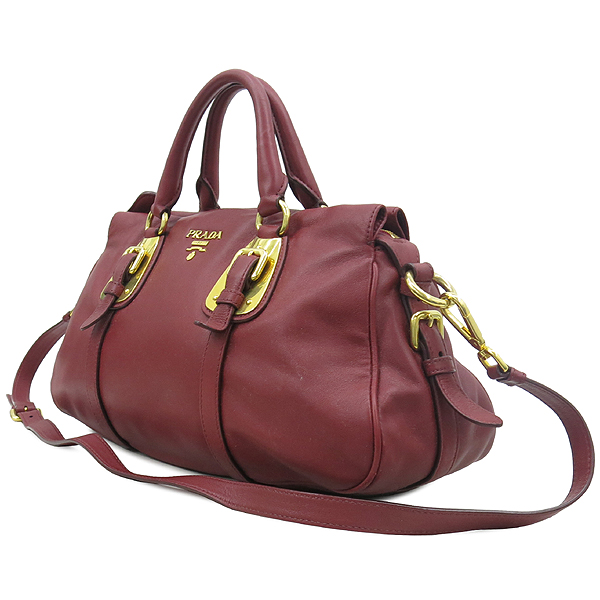 Prada(�����) BN1903 ���� �ΰ� ��� SOFTCALF (����Ʈī��) ���� ����ΰ� 2WAY �̹���3 - ���̺��� �߰���ǰ