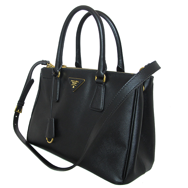 Prada(�����) BN1801 SAFFIANO LUX NERO ���ǾƳ� ���� ���� ����ΰ� ��Ʈ�� + �����Ʈ�� 2WAY [��õ��] �̹���3 - ���̺��� �߰���ǰ