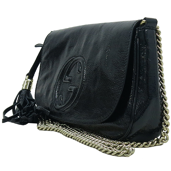 Gucci(����) ���� ���̴�Ʈ 336752 SOHO ���ͷ�ŷ ��Ƽġ ����Ż ü�� �½���� ũ�ν��� �̹���3 - ���̺��� �߰���ǰ