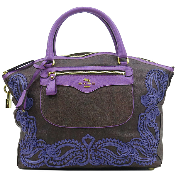 Etro(��Ʈ��) 1D466 ������ PVC ���� Ʈ���� ���� ���� �ΰ� ��� ��Ʈ�� �̹���2 - ���̺��� �߰���ǰ