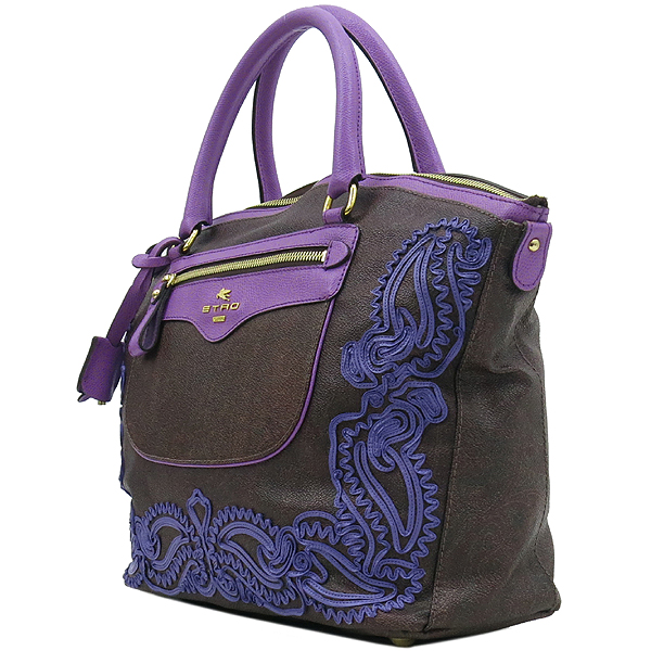 Etro(��Ʈ��) 1D466 ������ PVC ���� Ʈ���� ���� ���� �ΰ� ��� ��Ʈ�� �̹���3 - ���̺��� �߰���ǰ