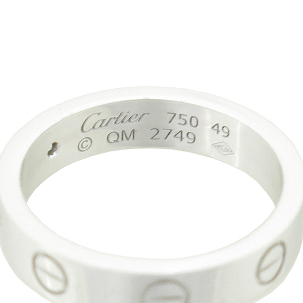 Cartier(��쿡) B4050547 18K ȭ��Ʈ ��� �̴� ���긵 1����Ʈ ���̾� ���� - 9ȣ �̹���4 - ���̺��� �߰���ǰ