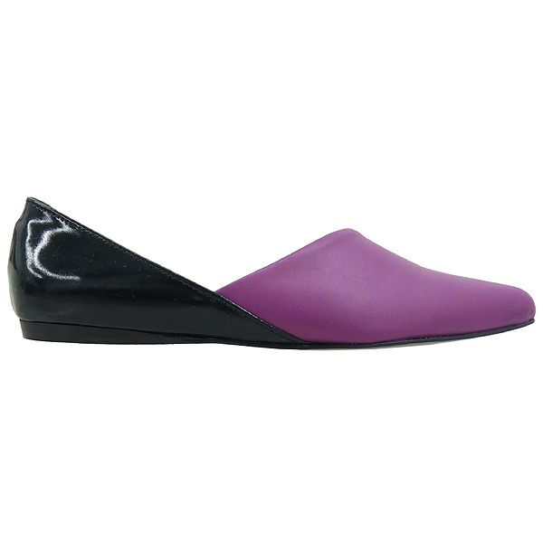PIERRE HARDY(�ǿ��� �Ƹ���) CK21 SHINY CALF FUSHIA/BLACK �÷� �÷����� �̹���4 - ���̺��� �߰���ǰ