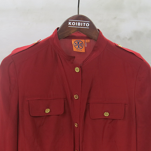 TORY BURCH(�丮��ġ) ���� ��ư ���� ��ũ ���콺 [���빮��] �̹���2 - ���̺��� �߰���ǰ