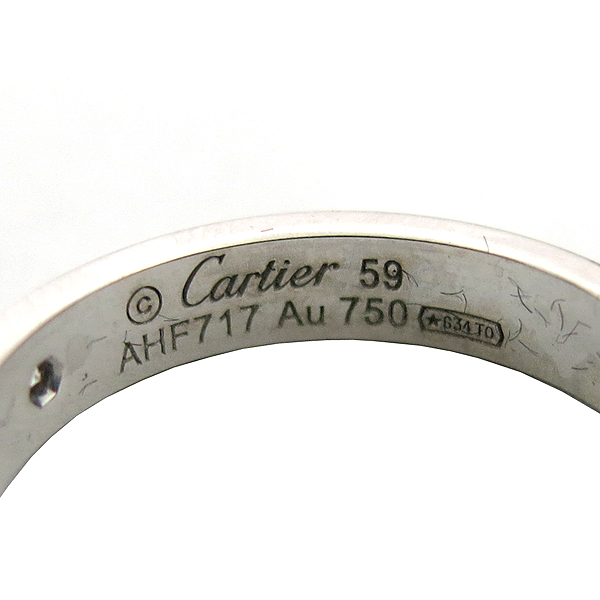 Cartier(��쿡) B4050559 18K ȭ��Ʈ ��� �̴� ���긵 1����Ʈ ���̾� ����-19ȣ [���빮��] �̹���5 - ���̺��� �߰���ǰ