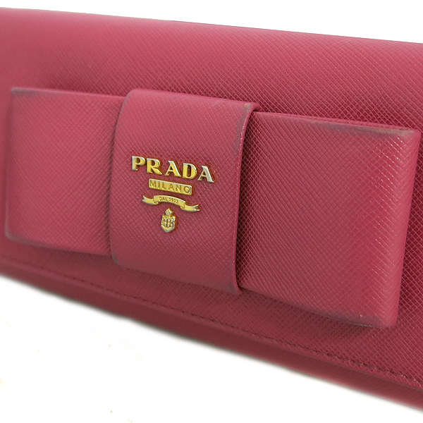 Prada(�����) 1M1132 ����ΰ� ��ũ SAFFIANO(���ǾƳ�) FIOCCO ���� ��� ������ [���빮��] �̹���3 - ���̺��� �߰���ǰ