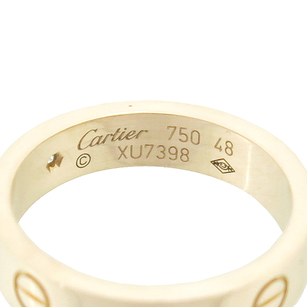 Cartier(��쿡) B4050758 18K ��ũ ��� 1����Ʈ ���̾� �̴� ���긵 ���� - 8ȣ �̹���4 - ���̺��� �߰���ǰ