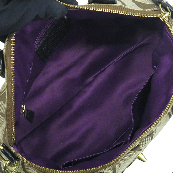 Coach(��ġ) 15692 ���� �ñ״�ó ĵ���� ���� ���� Ʈ���� ���� 2WAY �̹���5 - ���̺��� �߰���ǰ