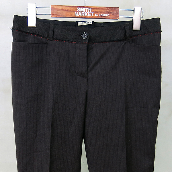 MiuMiu(�̿�̿�) ���� ��Ʈ������ ������ ��Ʈ����Ʈ ���� [���빮��] �̹���2 - ���̺��� �߰���ǰ