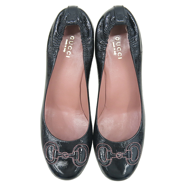 Gucci(����) Ȧ���� ��Ƽġ �ΰ� PATENT CALF ���� �����÷� ������ ���� ���� �̹���5 - ���̺��� �߰���ǰ