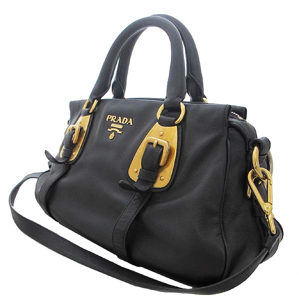 Prada(�����) BN1904 SOFT CALF(����Ʈ ī��) ���� ���� ��Ʈ�� + �����Ʈ�� [��õ��] �̹���3 - ���̺��� �߰���ǰ