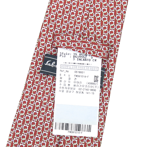 Ferragamo(��󰡸�) 35 0518  100% ��ũ ��Ÿ�� �̹���4 - ���̺��� �߰���ǰ