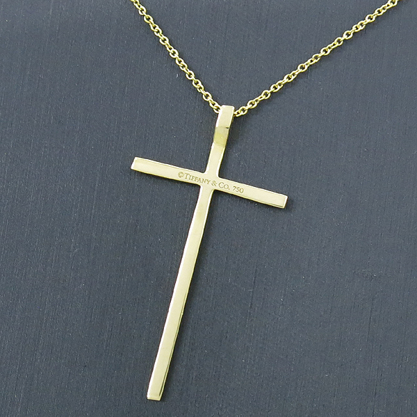 Tiffany(Ƽ�Ĵ�) 18K ��� ũ�ν� �Ҵ�Ʈ ����� [�λ꼾�Һ���] �̹���3 - ���̺��� �߰���ǰ