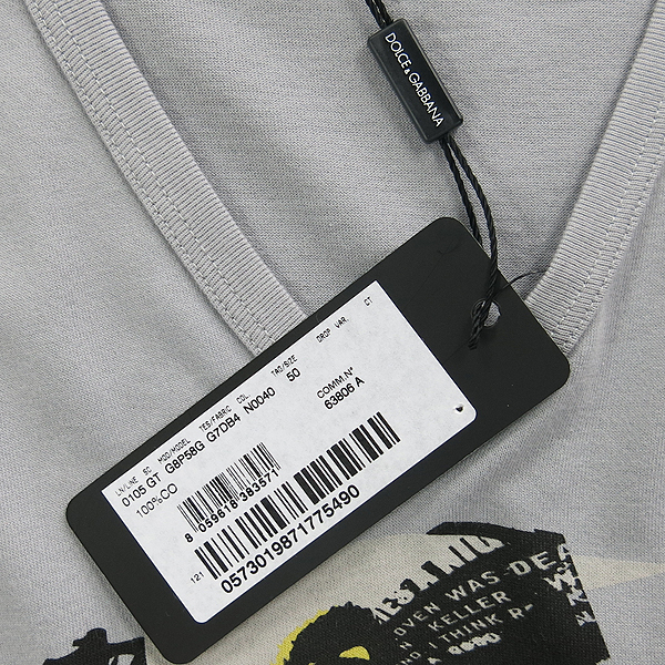 D&G(��ü&���ٳ�) 12SS ��Ű ������ ���̳� ���� Ƽ���� [���빮��] �̹���4 - ���̺��� �߰���ǰ