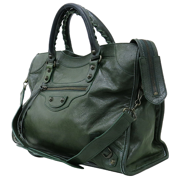 Balenciaga(�߷��þư�) 115748 �׸� ��Ƽ�� ���� CLASSIC Ŭ���� CITY ��Ƽ ��Ʈ�� + �����Ʈ�� 2WAY [�λ꼾�Һ���] �̹���2 - ���̺��� �߰���ǰ