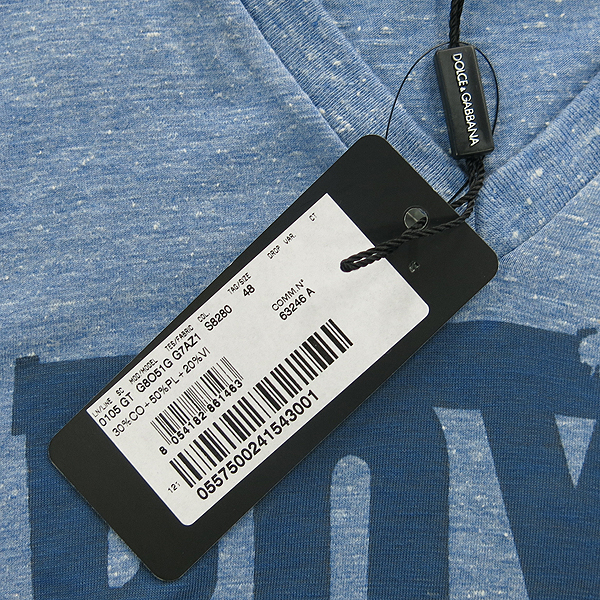 D&G(��ü&���ٳ�) 12SS BOXE ������ ���̳� ���� Ƽ���� [���빮��] �̹���4 - ���̺��� �߰���ǰ