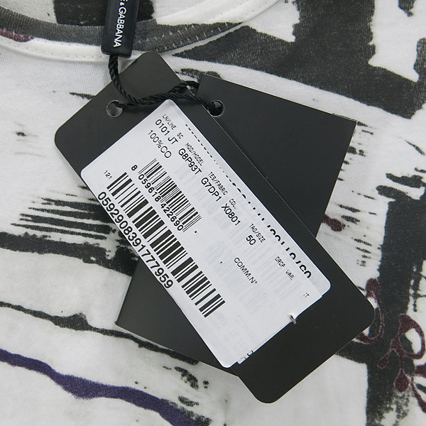 D&G(��ü&���ٳ�) 12SS ������ ������ ������ ���� Ƽ���� [���빮��] �̹���4 - ���̺��� �߰���ǰ