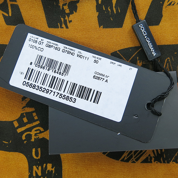 D&G(��ü&���ٳ�) 12SS �Ͽ��� ������ ���� Ƽ���� [���빮��] �̹���4 - ���̺��� �߰���ǰ