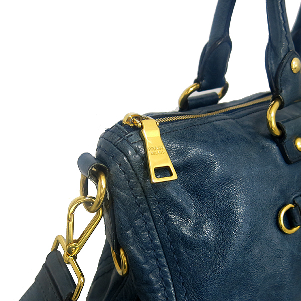 Prada(�����) BL0678 ��Ƽ�� ���� ���� �ﰢ �ΰ� 2WAY [���빮��] �̹���4 - ���̺��� �߰���ǰ