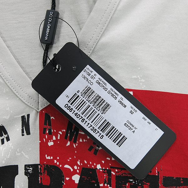 D&G(��ü&���ٳ�) 12SS �ĳ��� ������ ���̳� ���� Ƽ���� [���빮��] �̹���4 - ���̺��� �߰���ǰ