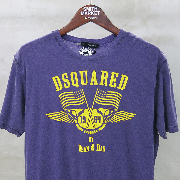 DSQUARED2(�������2) 12SS  �ΰ� ����Ʈ ���� Ƽ���� [���빮��] �̹���2 - ���̺��� �߰���ǰ