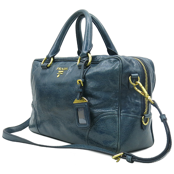 Prada(�����) BL0821 ���� VITELLO SHINE(���ڷ� ����) ��Ʈ�� + �����Ʈ�� �̹���3 - ���̺��� �߰���ǰ