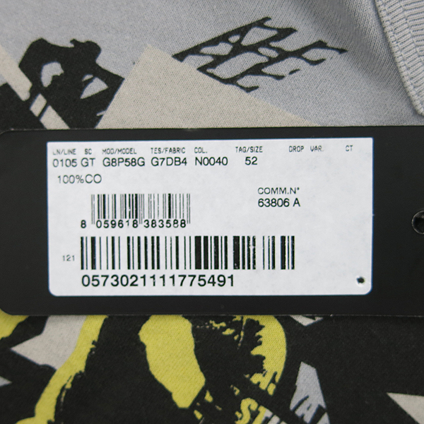 D&G(��ü&���ٳ�) 12SS ��Ű ������ ���̳� ���� Ƽ���� [���빮��] �̹���4 - ���̺��� �߰���ǰ