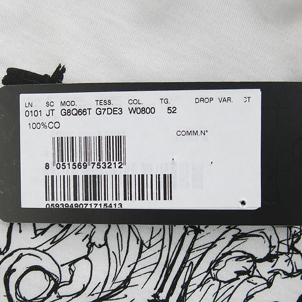 D&G(��ü&���ٳ�) 12SS ������ ��ť�� ����Ʈ ���� Ƽ���� [���빮��] �̹���4 - ���̺��� �߰���ǰ