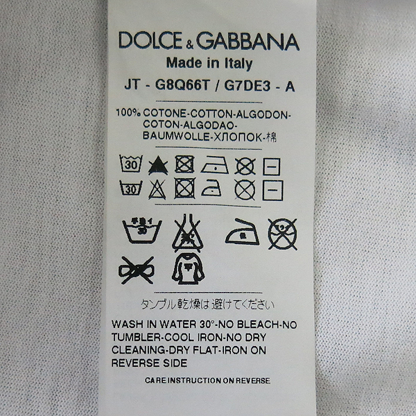 D&G(��ü&���ٳ�) 12SS ������ ��ť�� ����Ʈ ���� Ƽ���� [���빮��] �̹���5 - ���̺��� �߰���ǰ