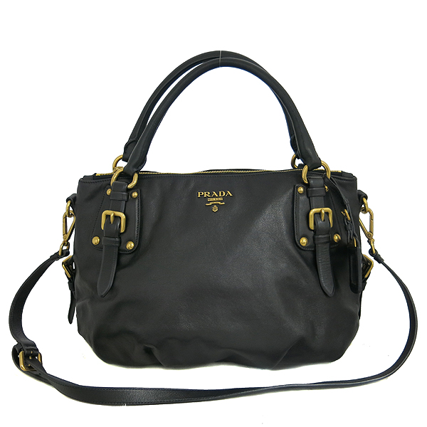 Prada(�����) BR4281 SOFTCALF(����Ʈī����Ų) ���� ���� �ΰ� 2WAY [���빮��] �̹���2 - ���̺��� �߰���ǰ