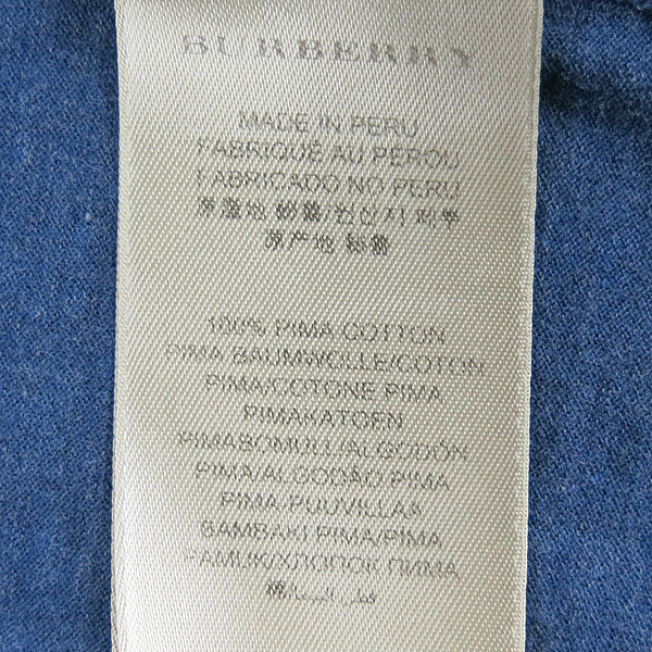 Burberry(������) BRIT ���̺� ���üũ ��� ������ ���� Ƽ���� [���빮��] �̹���4 - ���̺��� �߰���ǰ