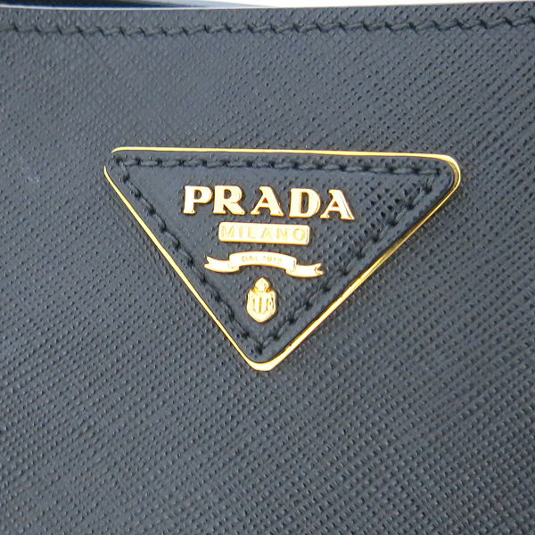 Prada(�����) BN2438 SAFFIANO LUX NERO ���ǾƳ� ����  ���� & ȭ��Ʈ ���� �ΰ� ��Ʈ�� + �����Ʈ�� [���빮��] �̹���4 - ���̺��� �߰���ǰ
